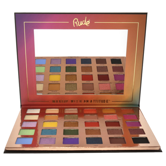 Cest La Vie 30 Eyeshadow Palette by Rude Cosmetics for Women- 1.13 oz Eye Shadow - Picture 2 of 5